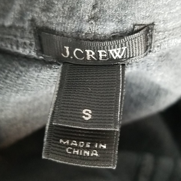 J.Crew joggers gray with black stripes Small - Picture 9 of 10